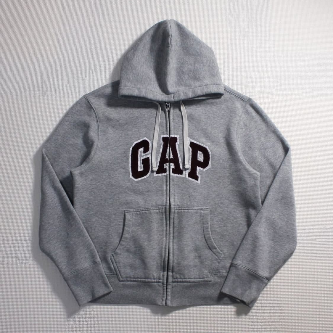 GAP 갭 그레이 기모 후드집업 상품이미지1