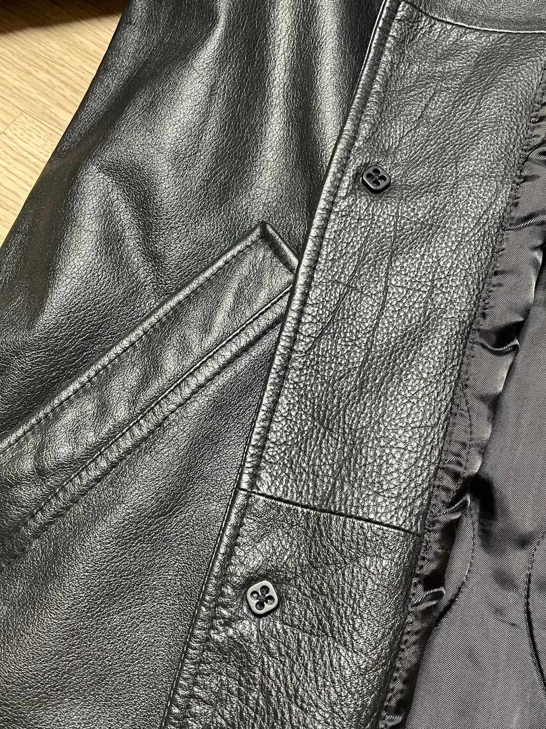 올드갭 레더자켓 M 상품이미지5