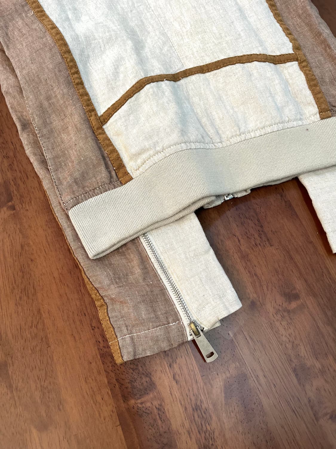 자라 데님 린넨 블루종 자켓  상품이미지5