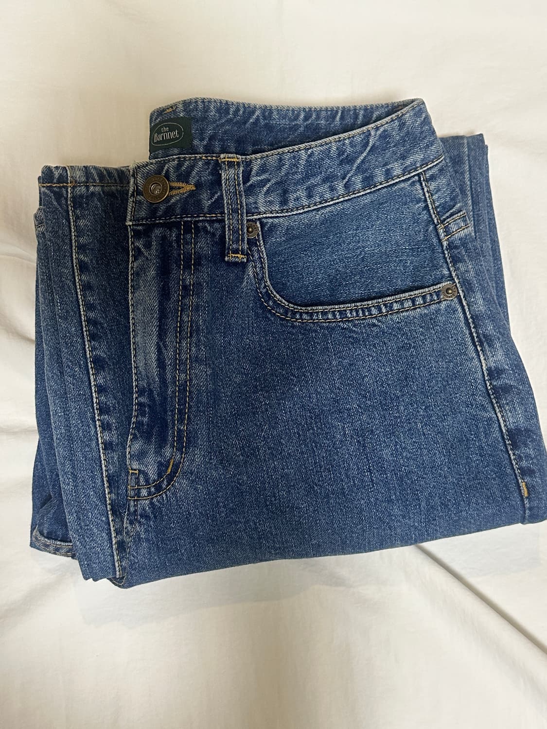 더바넷 케이트 데님 Katie Wide-Leg Denim Pants 상품이미지4