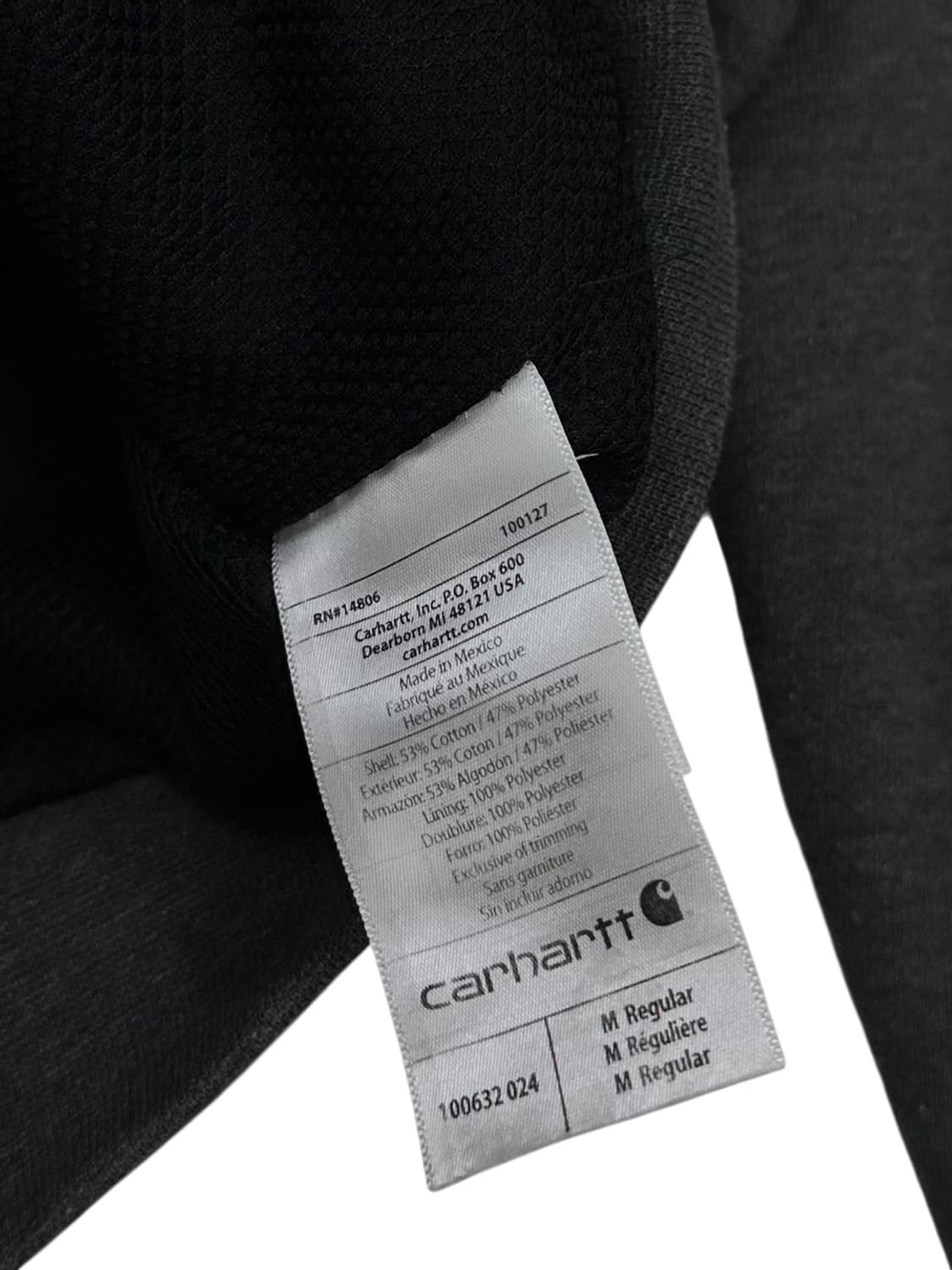 칼하트 써멀 후드집업 그레이 (M~2XL)  상품이미지7