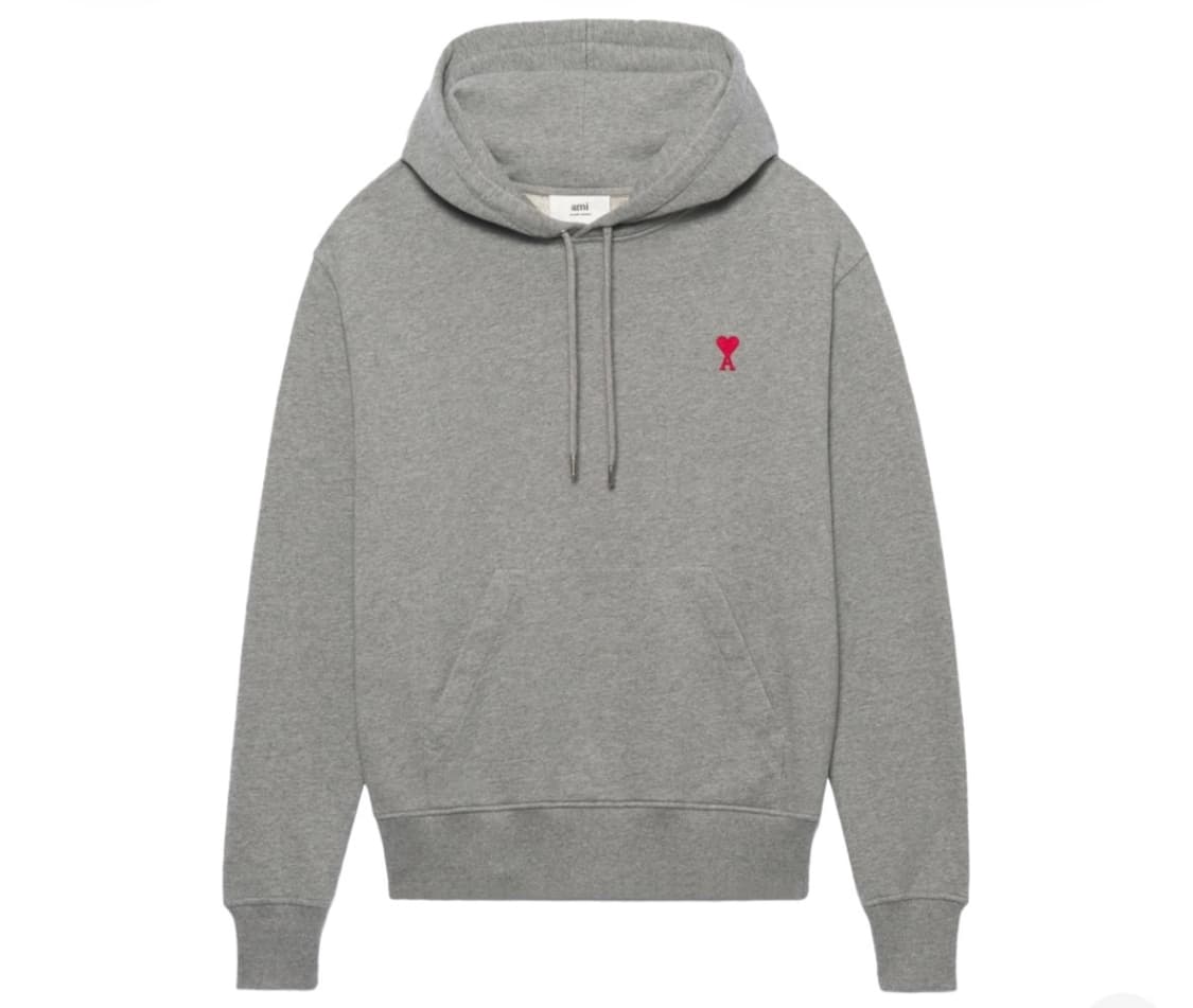 아미 스몰 하트 로고 후드티 L  새상품 상품이미지1