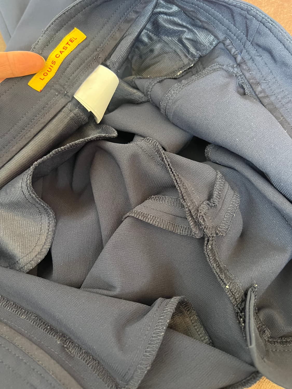 루이까스텔 여자 네이비 일자핏바지 골프팬츠 상품이미지7