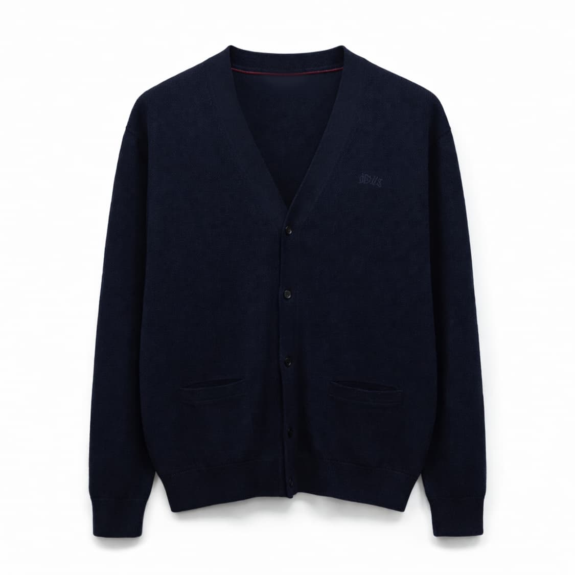 95)DAKS 닥스 가디건 네이비 울100% 상품이미지1