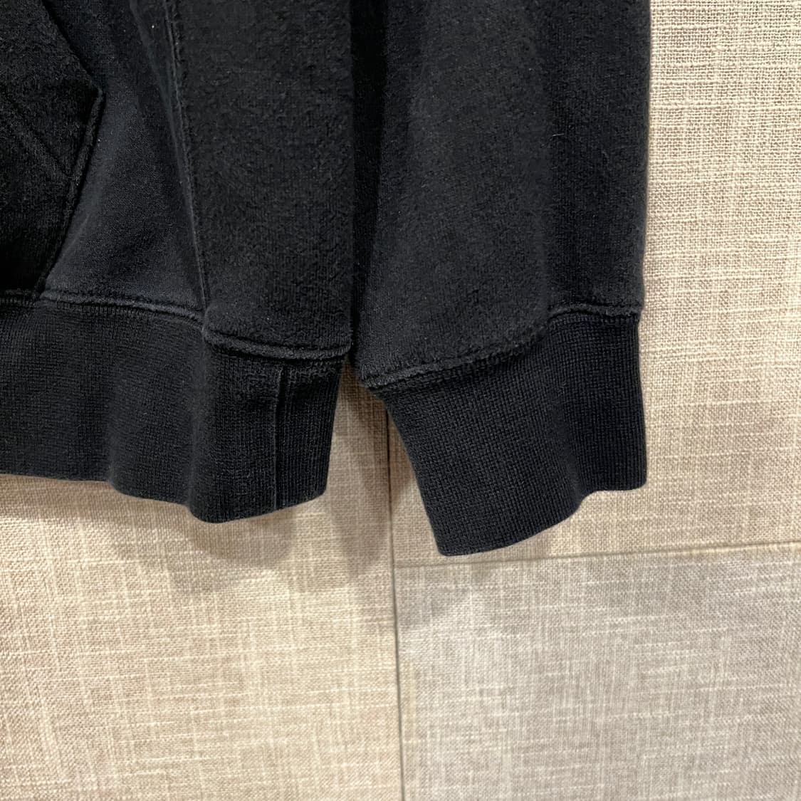 나이키 빅로고 기모 후드티 XL 블랙 상품이미지5