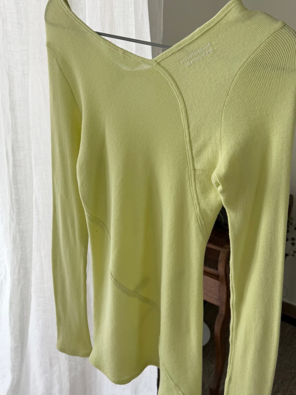 Beautiful People asymmetric cotton knit 상품이미지6