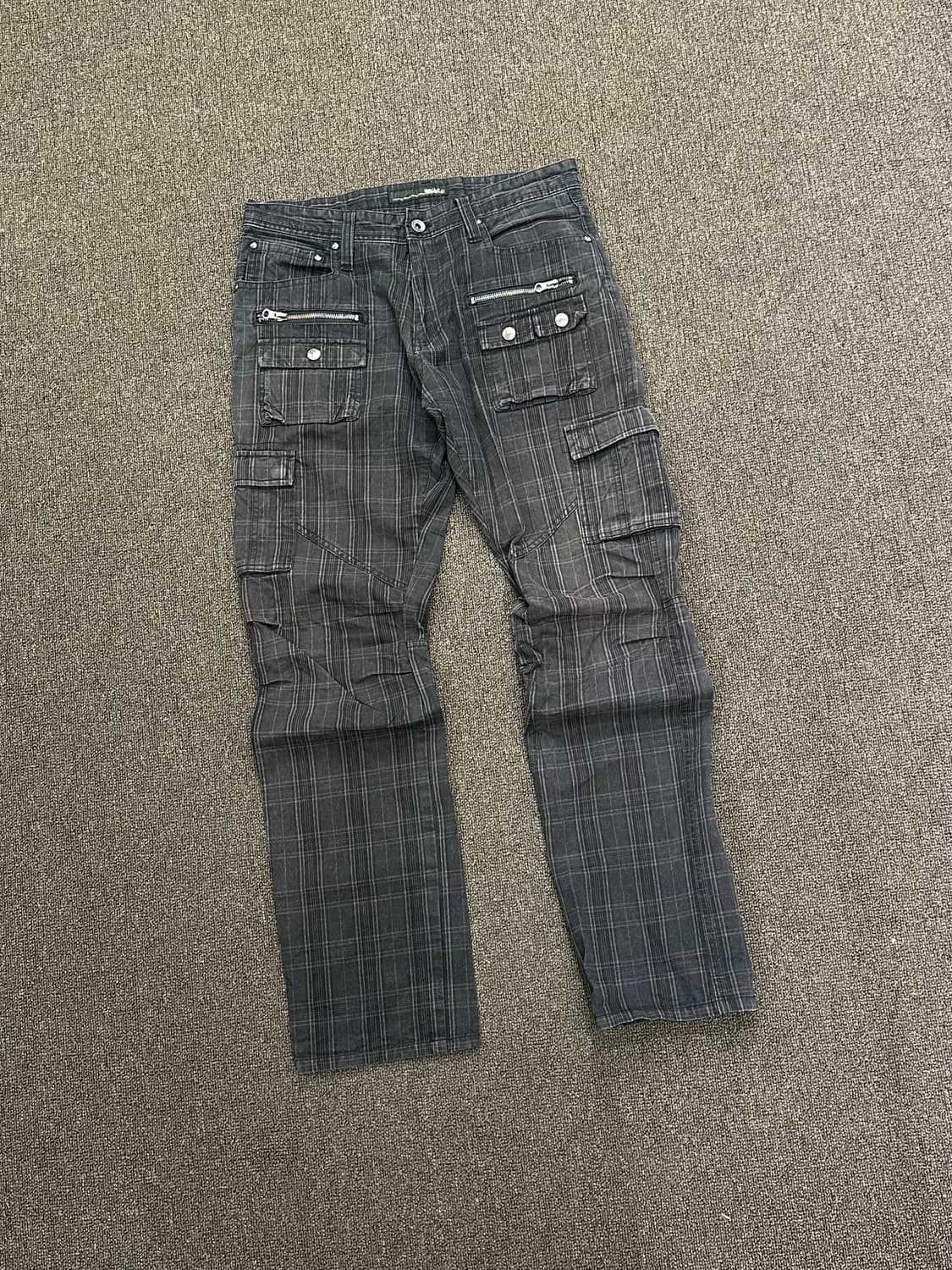 L)Japanese vintage 여성 멀티포켓 팬츠 상품이미지1