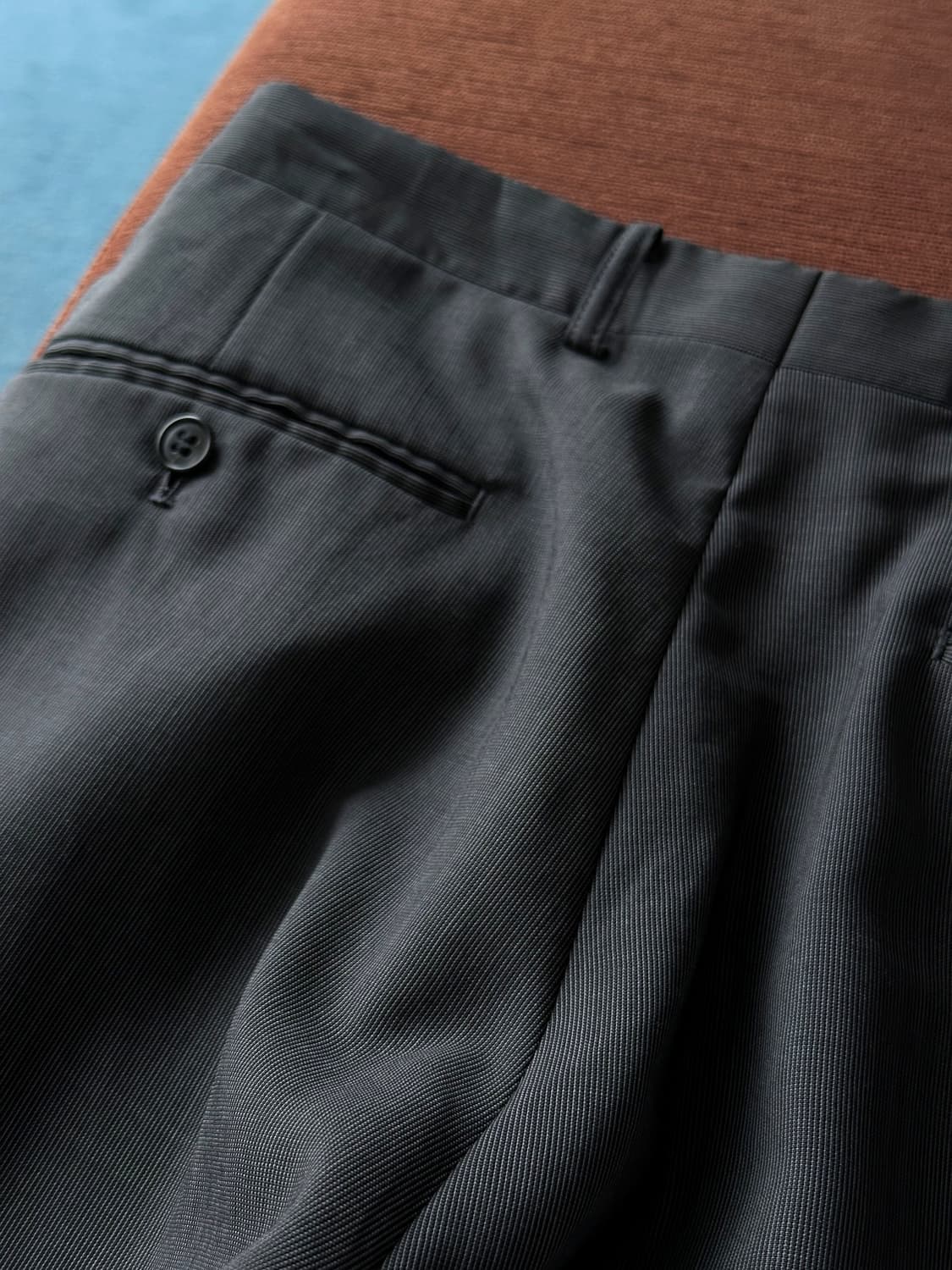 Tropical wool blend 2 pleats trouser 상품이미지6