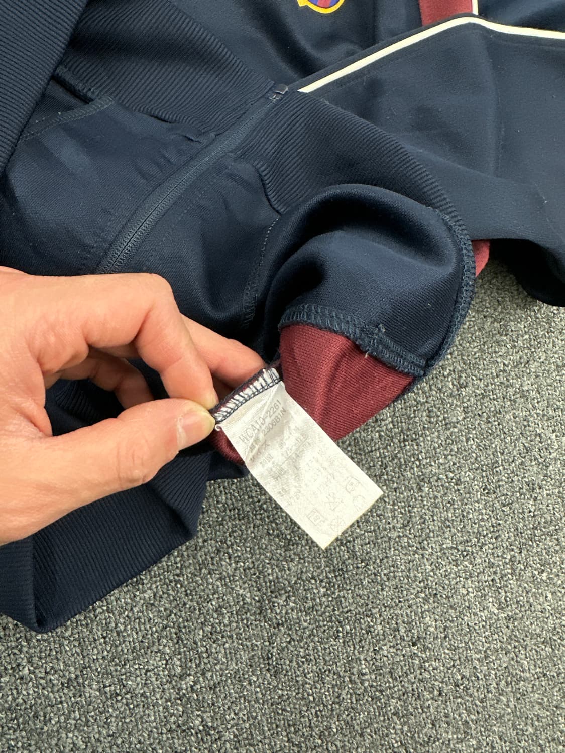 L) FC 바르셀로나 바르샤 트랙탑 져지 집업 상품이미지7