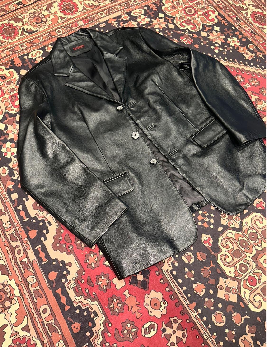 ( L-XL ) 가죽자켓 레더자켓 가죽블레이저 가죽카코트 양가죽 상품이미지5