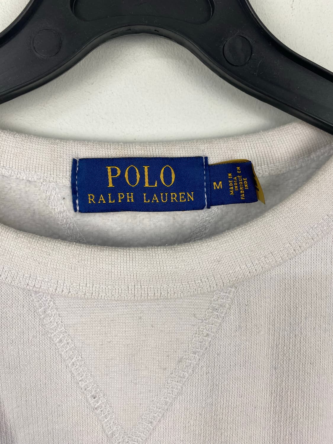 폴로 랄프로렌 화이트 맨투맨 스웻셔츠 M <483> 상품이미지4