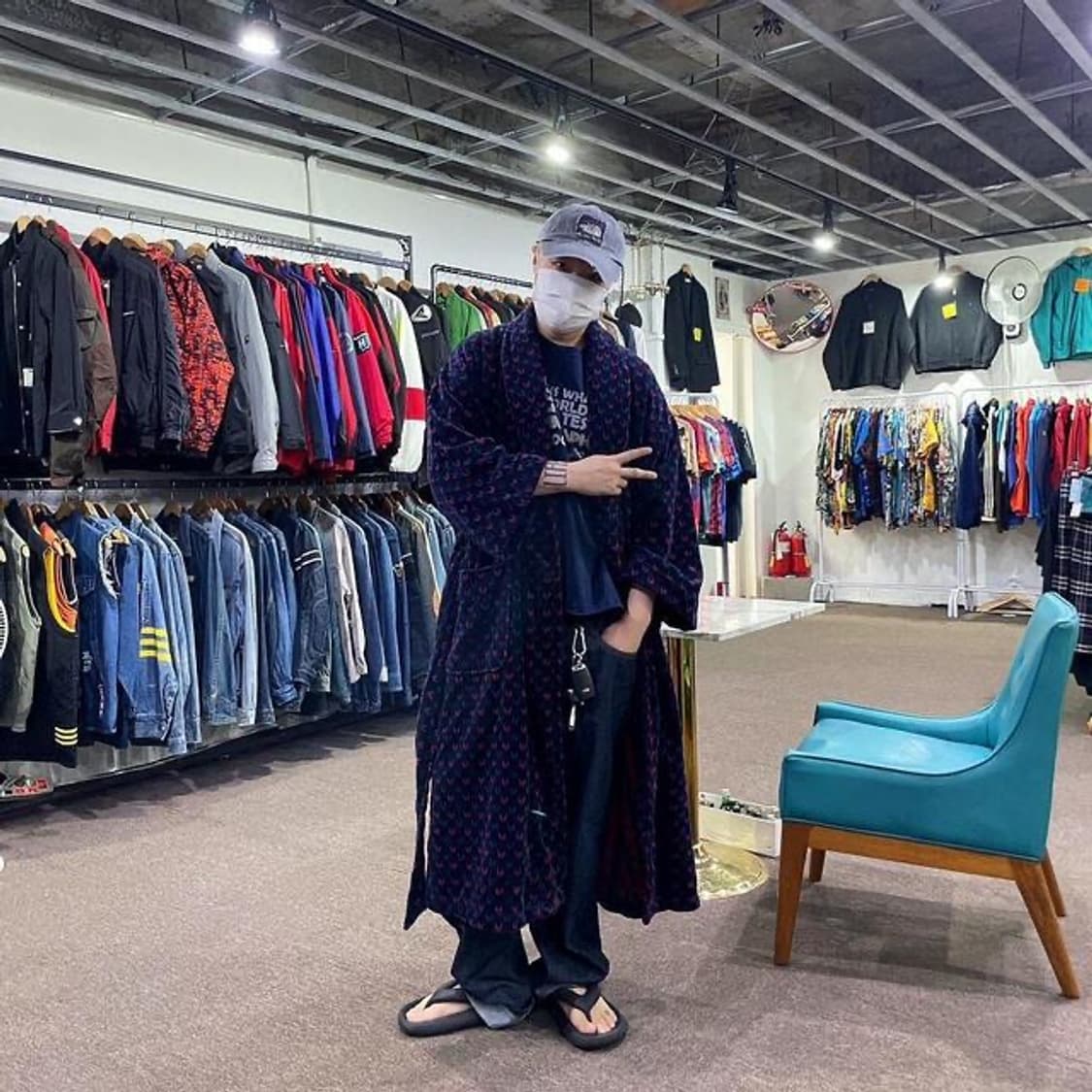 노티카 헤비 슬립 가운 코트 (L)  상품이미지2