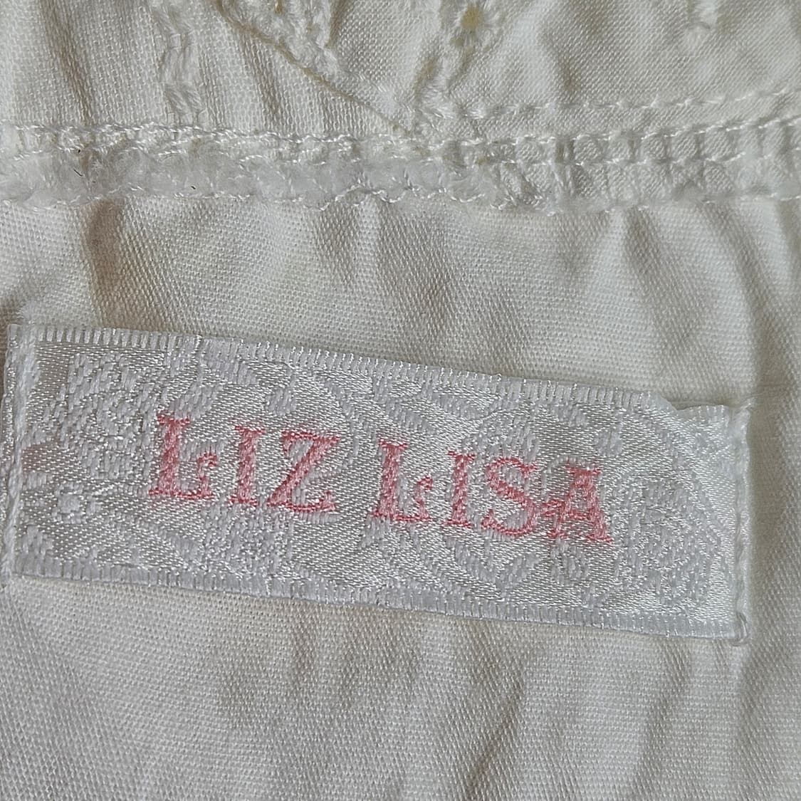 LIZ LISA(리즈리사) 오프숄더 코튼 원피스 상품이미지10
