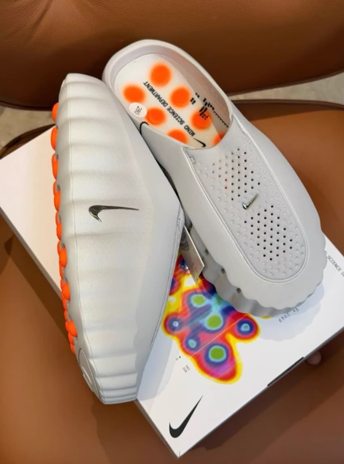 정품 나이키 x 프라그먼트 마인드 001 회색 280mm 상품이미지2