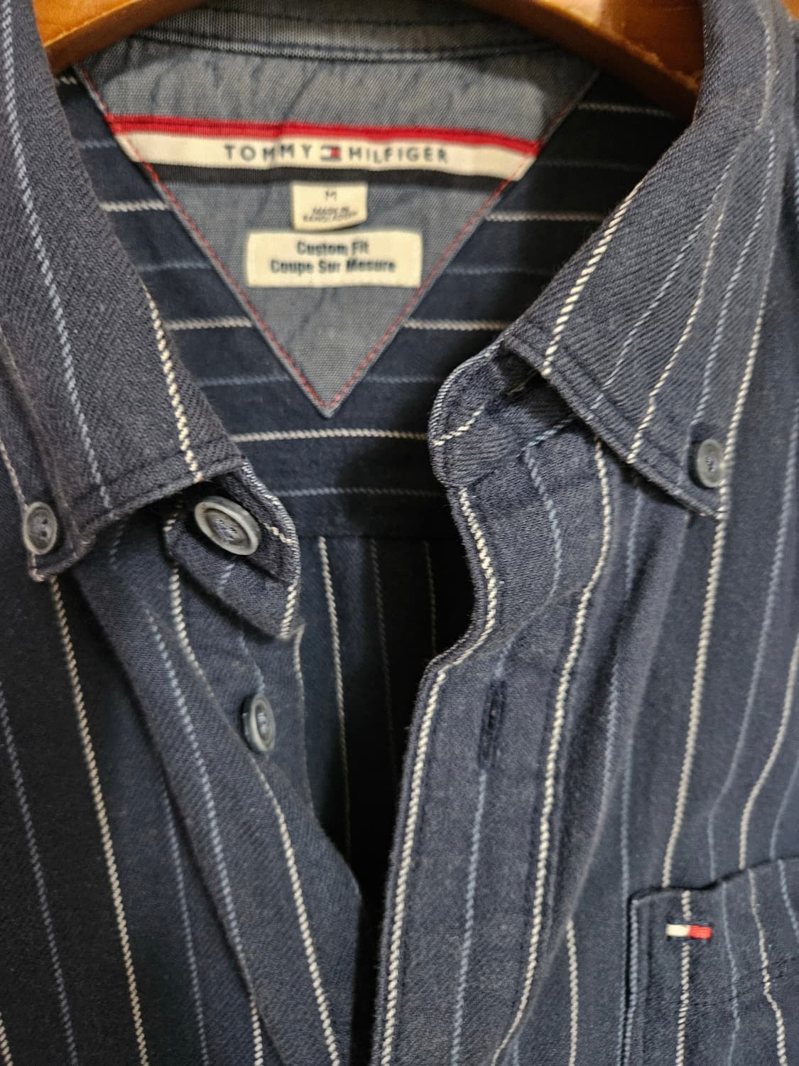 타미힐피거 스트라이프 긴팔 셔츠 상품이미지2