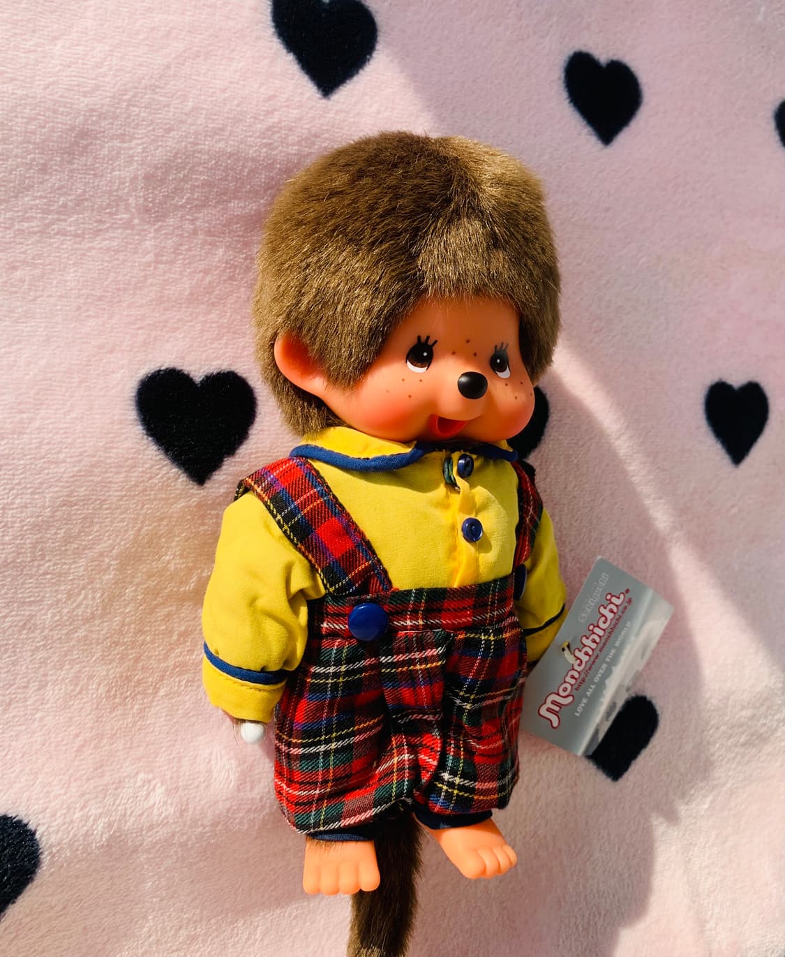 고전 몬치치 타탄 체크 멜빵 상품이미지6