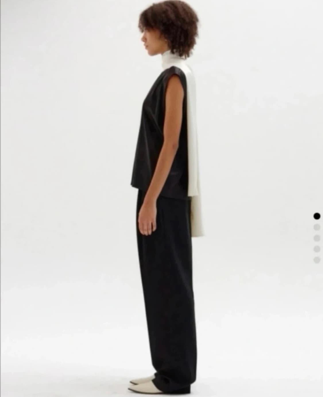 Eenk simon 스카프 베스트 탑 _ S 상품이미지2