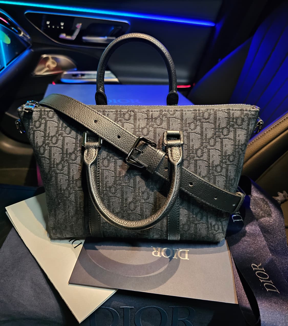 디올 오블리크 위켄더25 키폴 토트 크로스백 상품이미지1