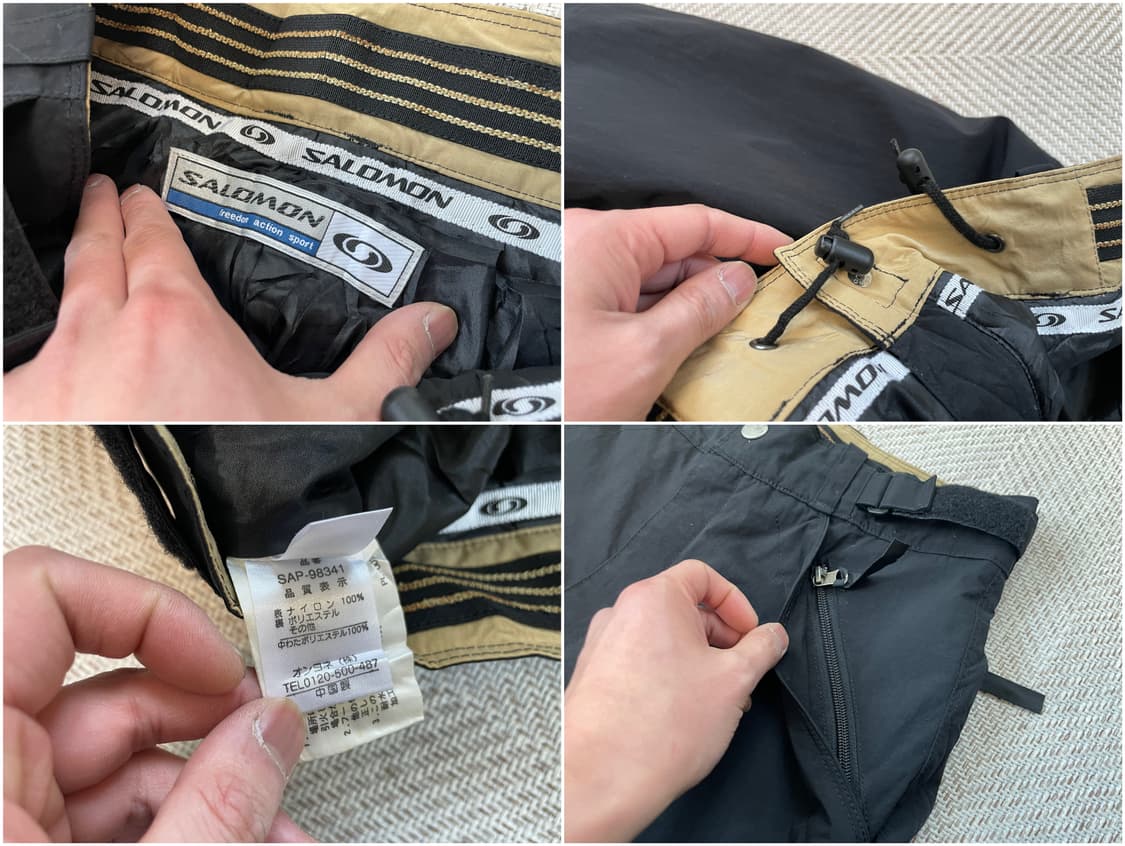 살로몬 프리라이드 어드저스터 테크니컬 팬츠 J03850 상품이미지9