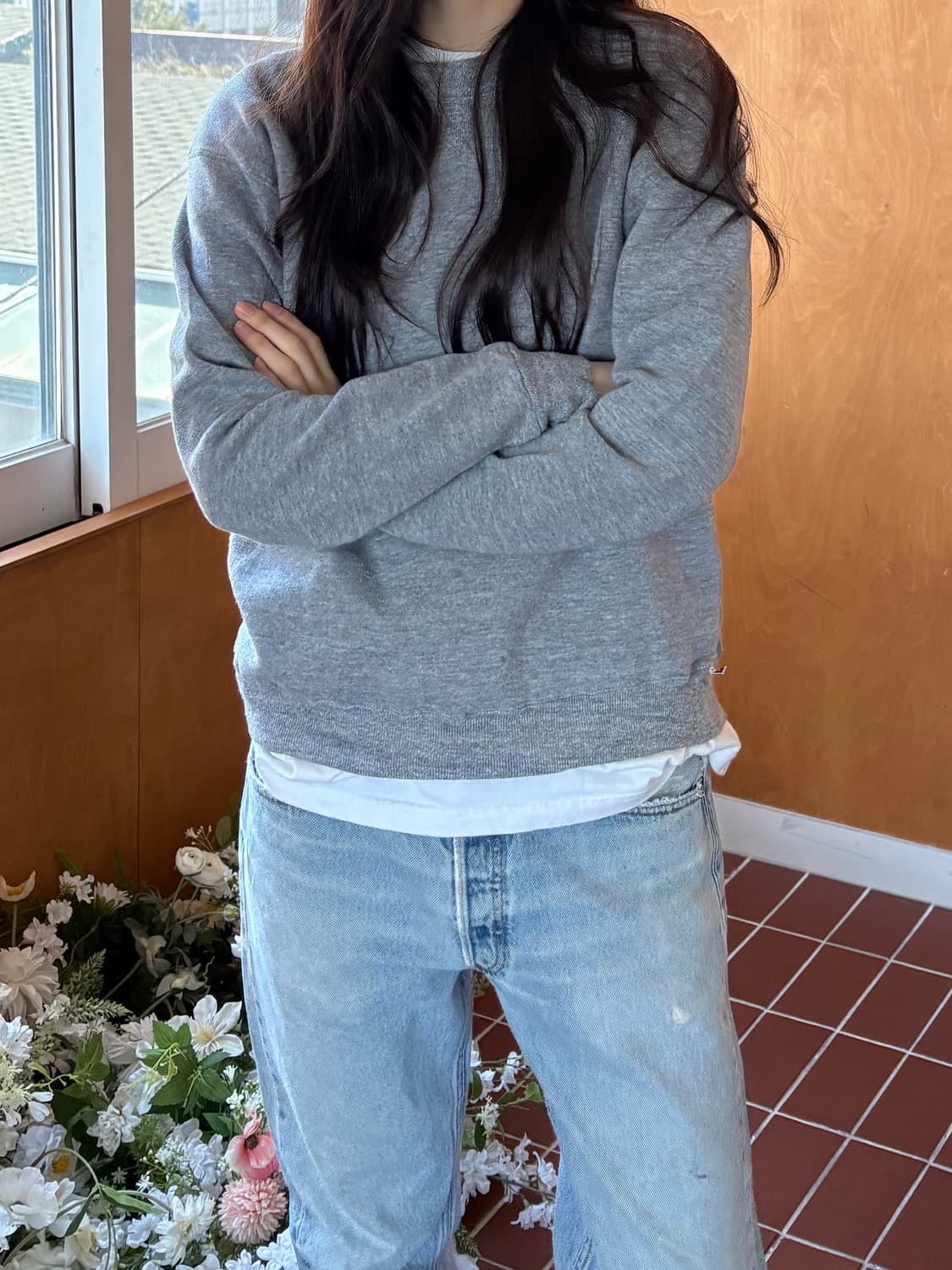 MADE IN USA 러셀 맨투맨 상품이미지1