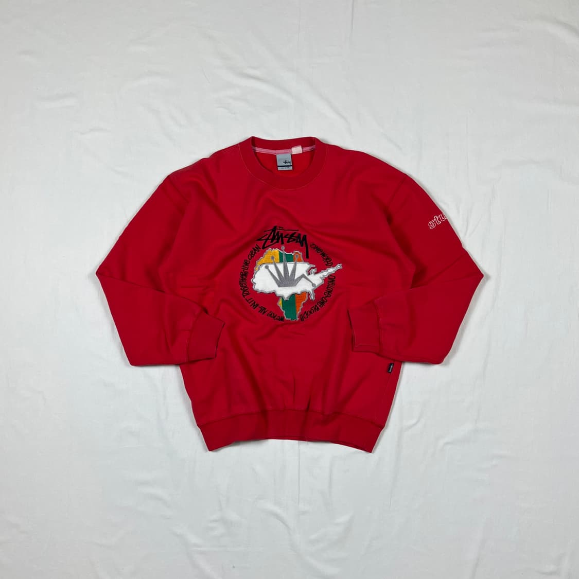 90‘s 스투시 stussy 빅크라운 스웻셔츠 맨투맨 상품이미지1