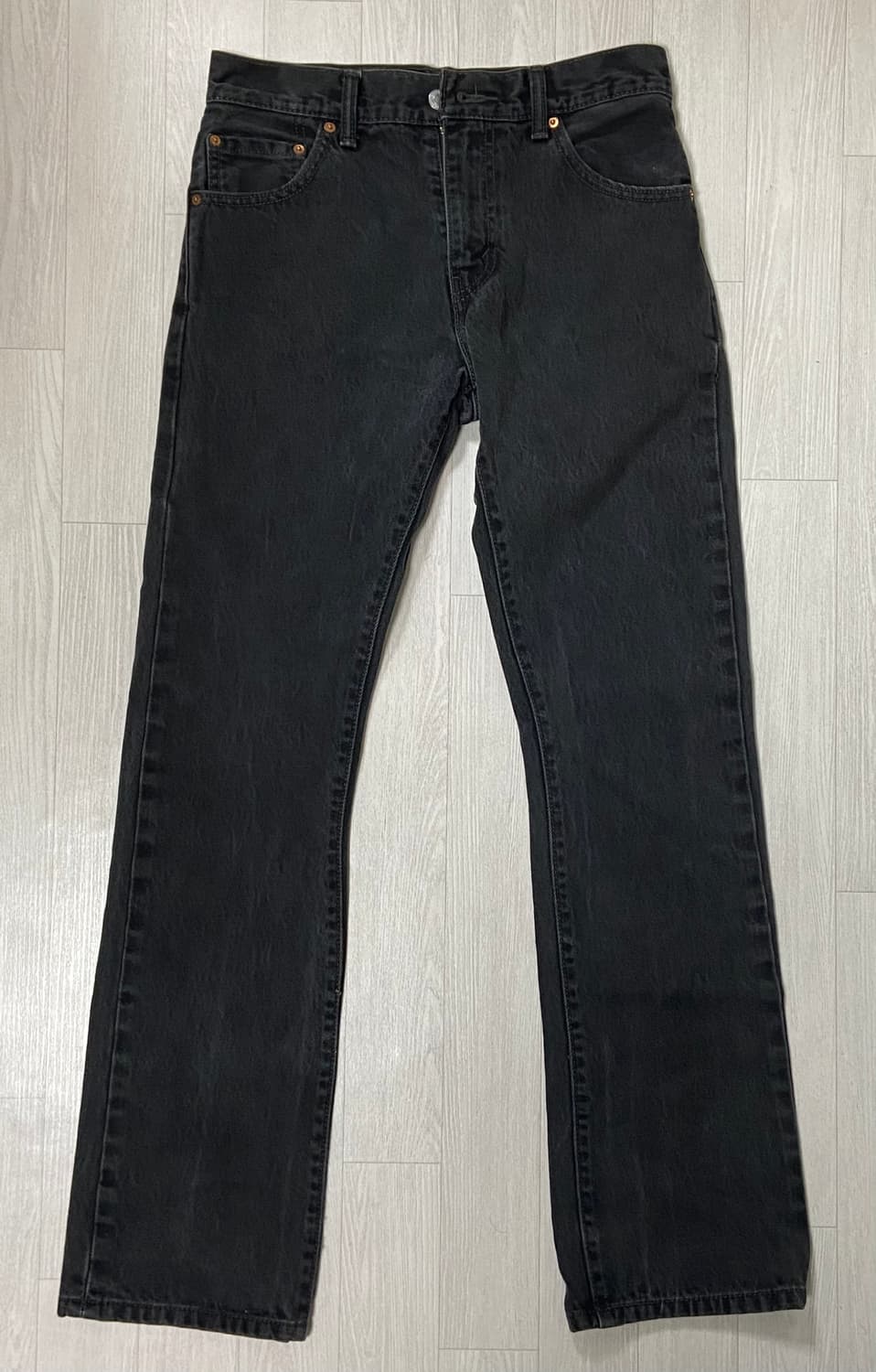 리바이스 517 부츠컷 흑청 블랙 상품이미지1