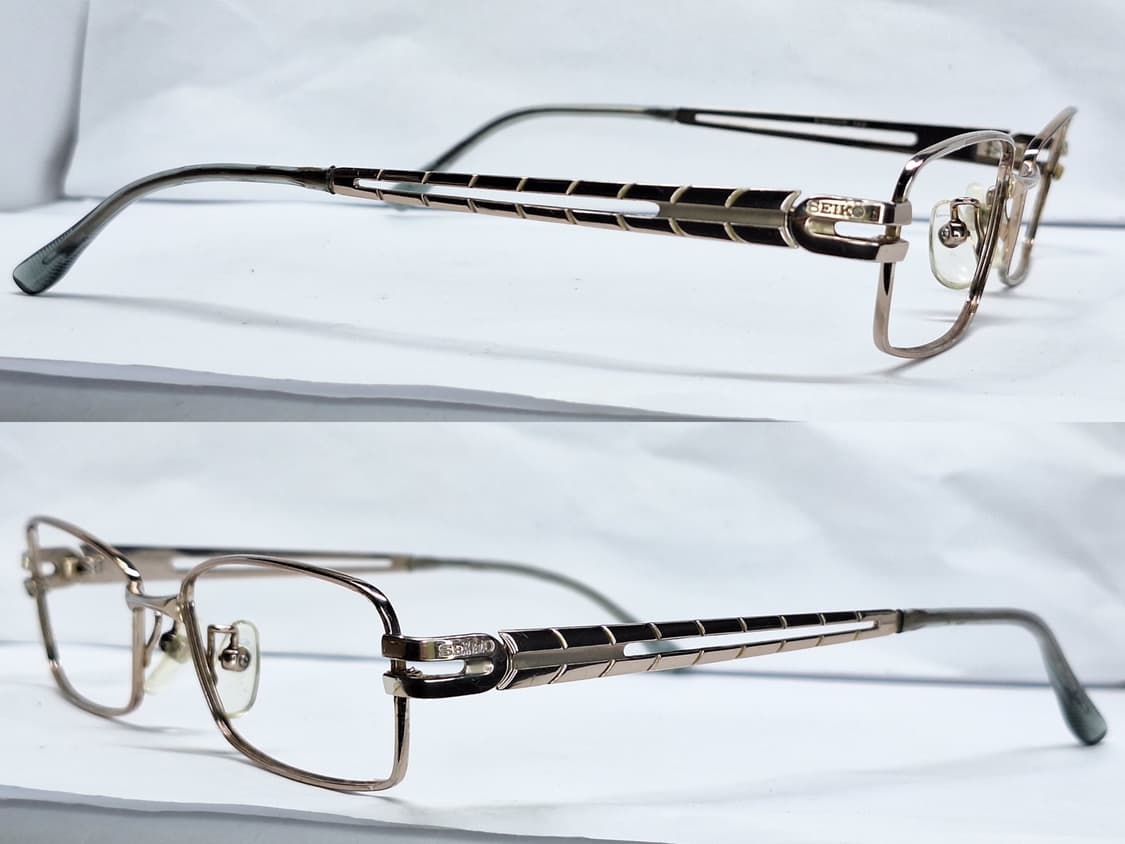 90s SEIKO 세이코 PT-1004 초경량 9g 티타늄 안경테 53m 상품이미지9