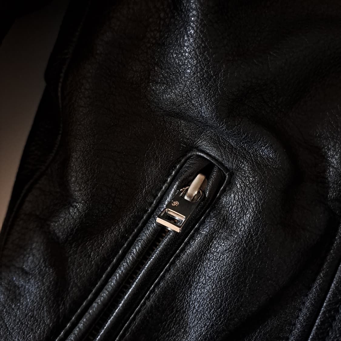 (택포) 90's 안전지대 파이어맨 가죽자켓 XL 상품이미지7