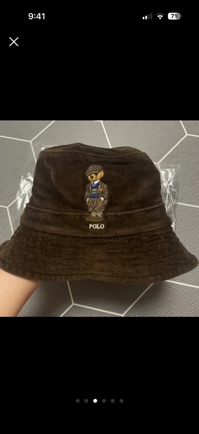 (새상품) 폴로 랄프로렌 코듀로이 버킷햇  상품이미지3