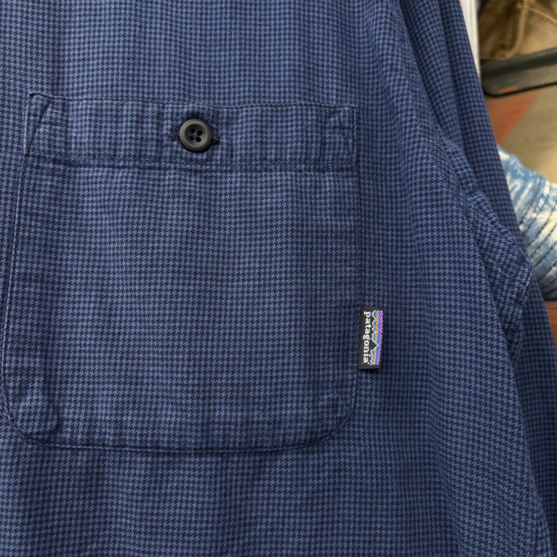 00s 파타고니아 오가닉코튼 파인 하운즈투스 체크 워크셔츠 N193 상품이미지5