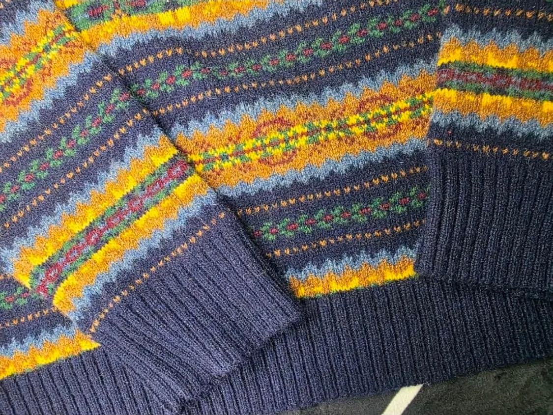 폴로 랄프로렌 페어아일 니트 L 네이비 상품이미지2