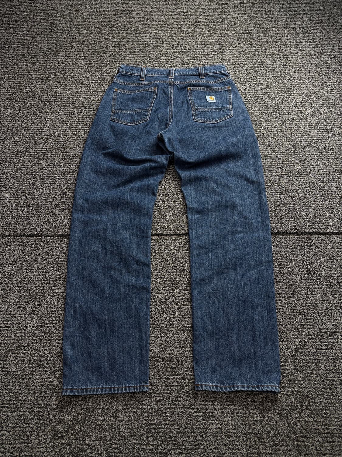 칼하트 USA 오리지날 릴렉스핏 워크 데님 팬츠 1976 상품이미지4