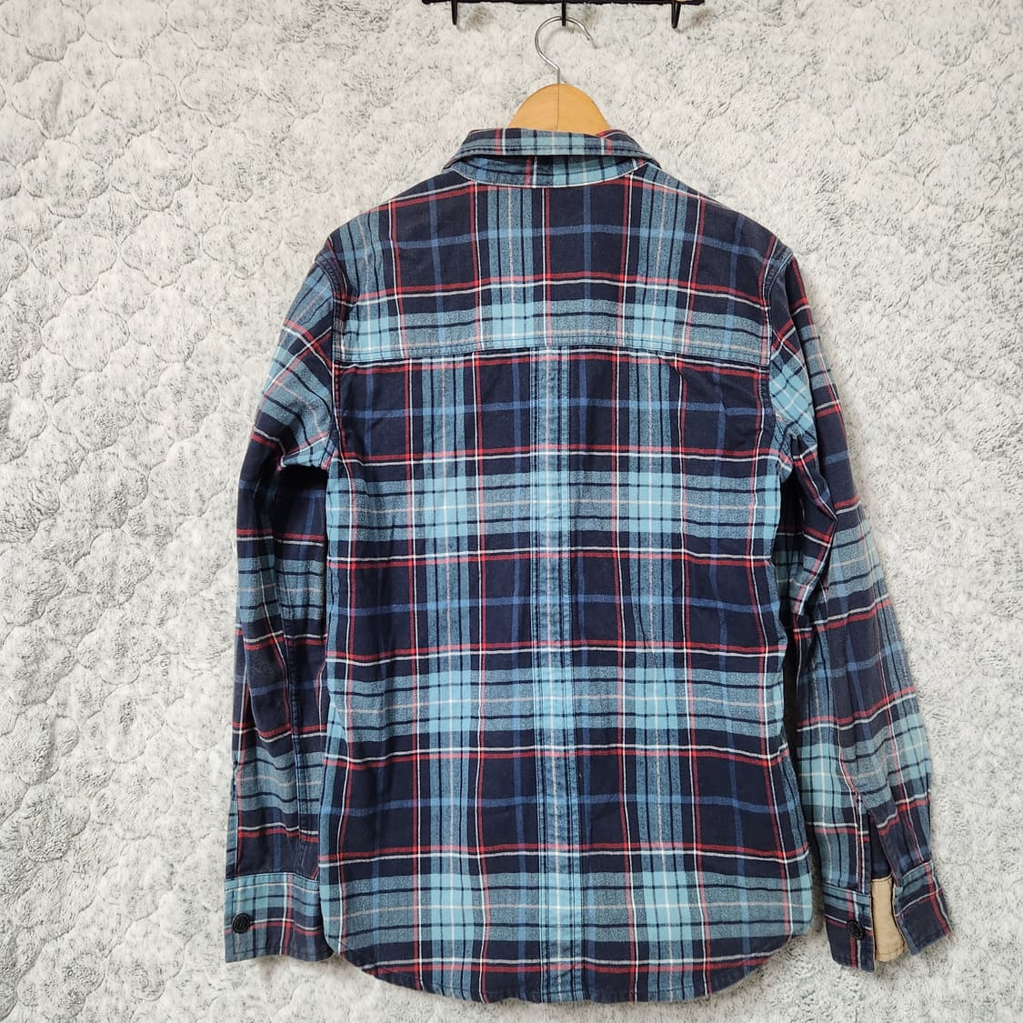 G855 [L] 리바이스 빈티지 패치 체크 남방 셔츠
 상품이미지5