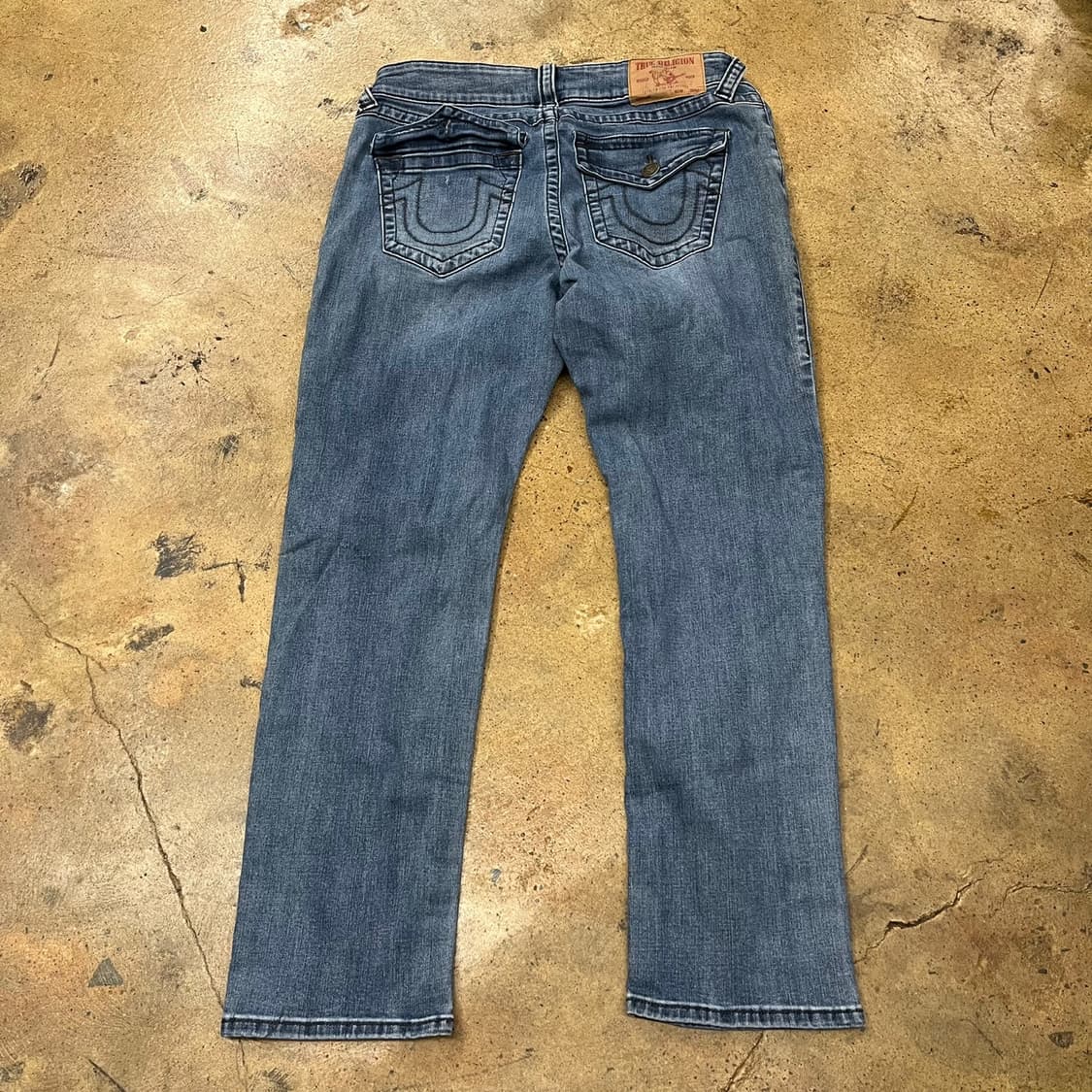 [정품/34] 트루릴리젼 블루 데님 청바지 b15 상품이미지3