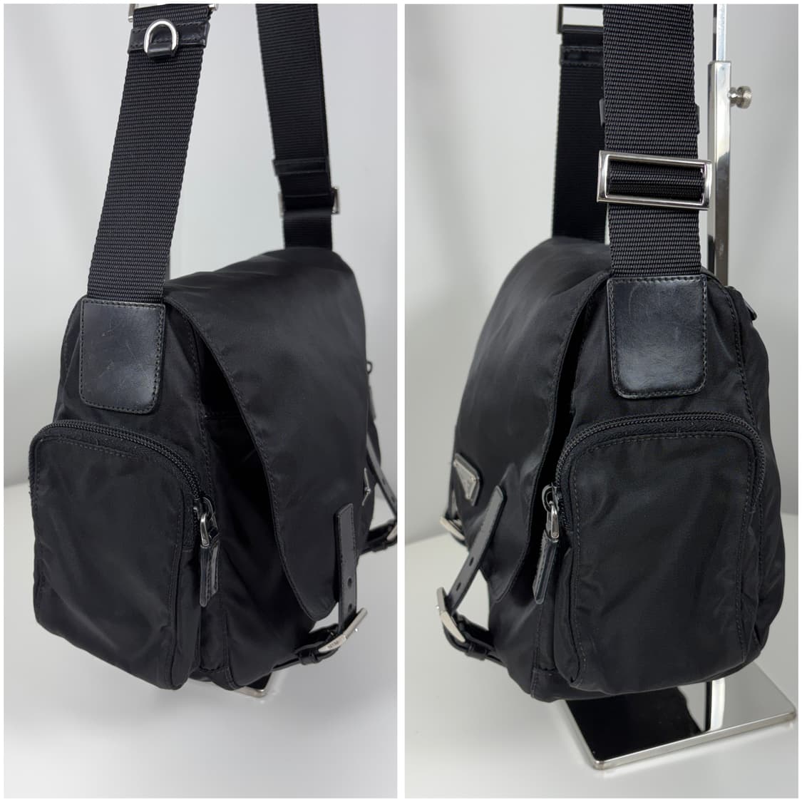 프라다 나일론 사이드포켓 메신저백 상품이미지9