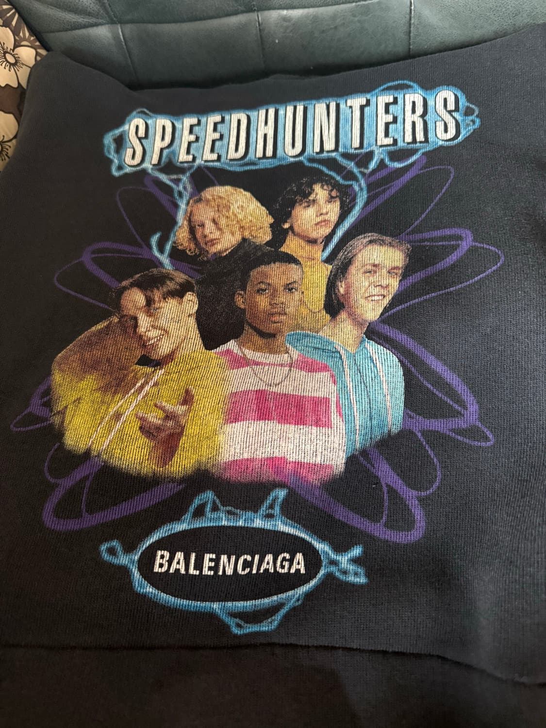 발렌시아가 스피드헌터 후드티 XS 상품이미지4