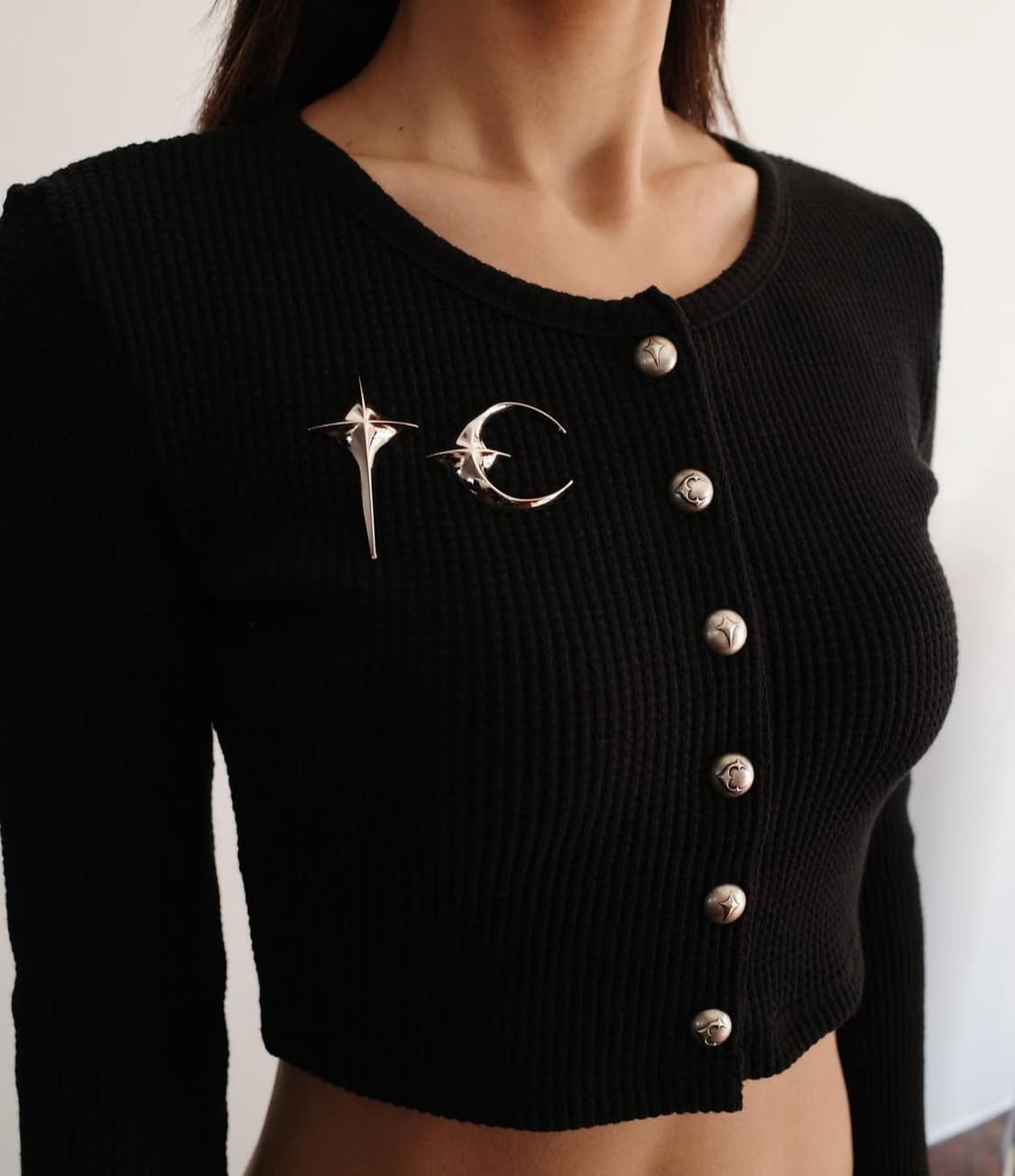 (W) Thug Club TC Cardigan Brown 1 size 상품이미지1