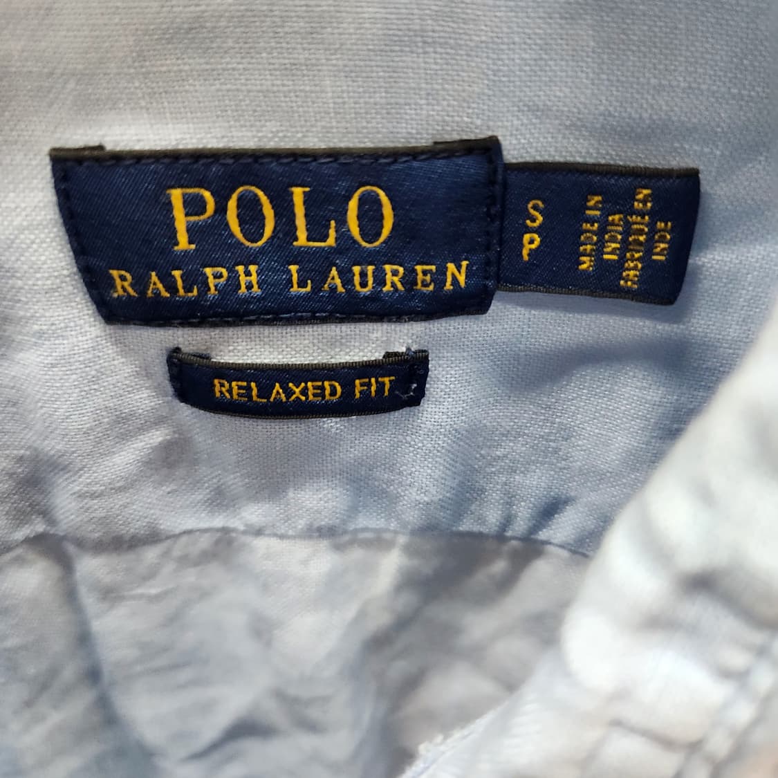 폴로랄프로렌 로고 린넨 셔츠 S(M) 상품이미지5