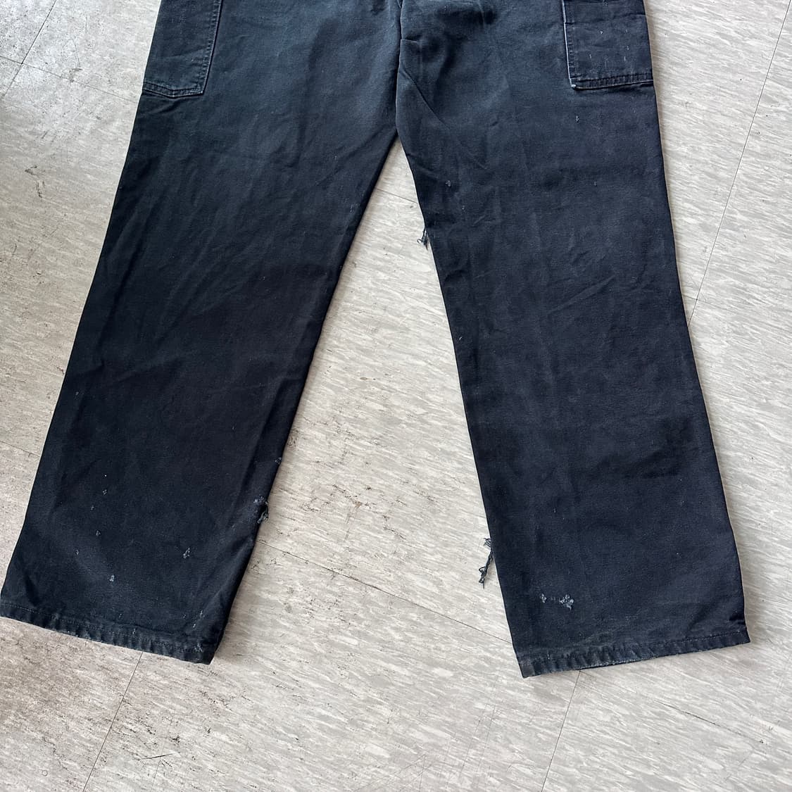 빈티지 칼하트 블랙 워크팬츠 (36x34) B11 BLK 상품이미지7
