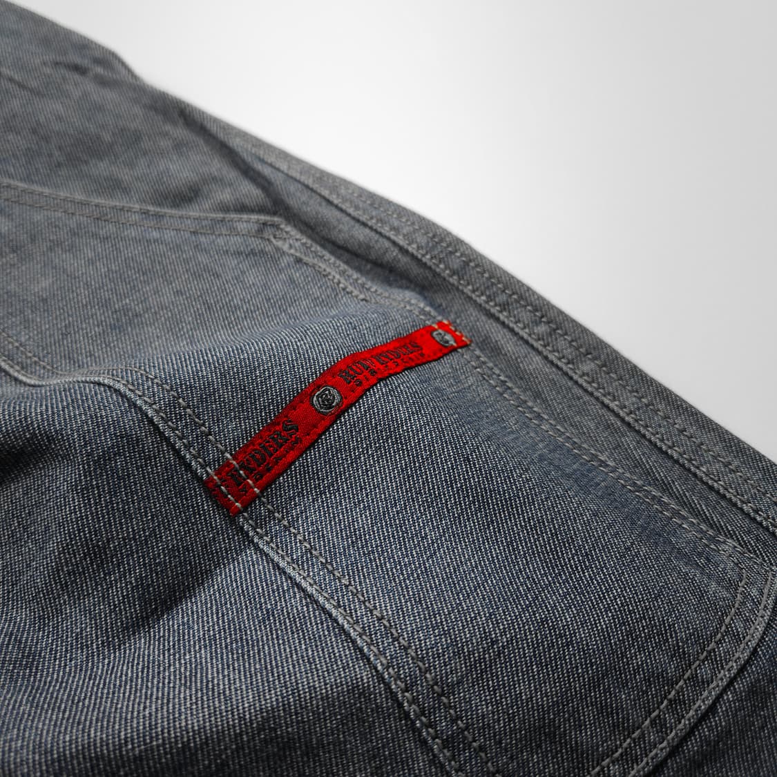 RUFF RYDERS 샴브레이 카펜터 데님 워크 팬츠 (M) 상품이미지7