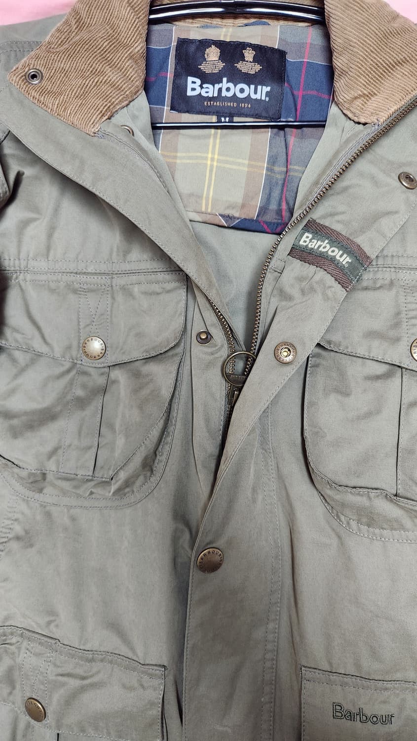 바버 남성 올리브 Sanderling 캐주얼 자켓 팔아요~ 상품이미지2