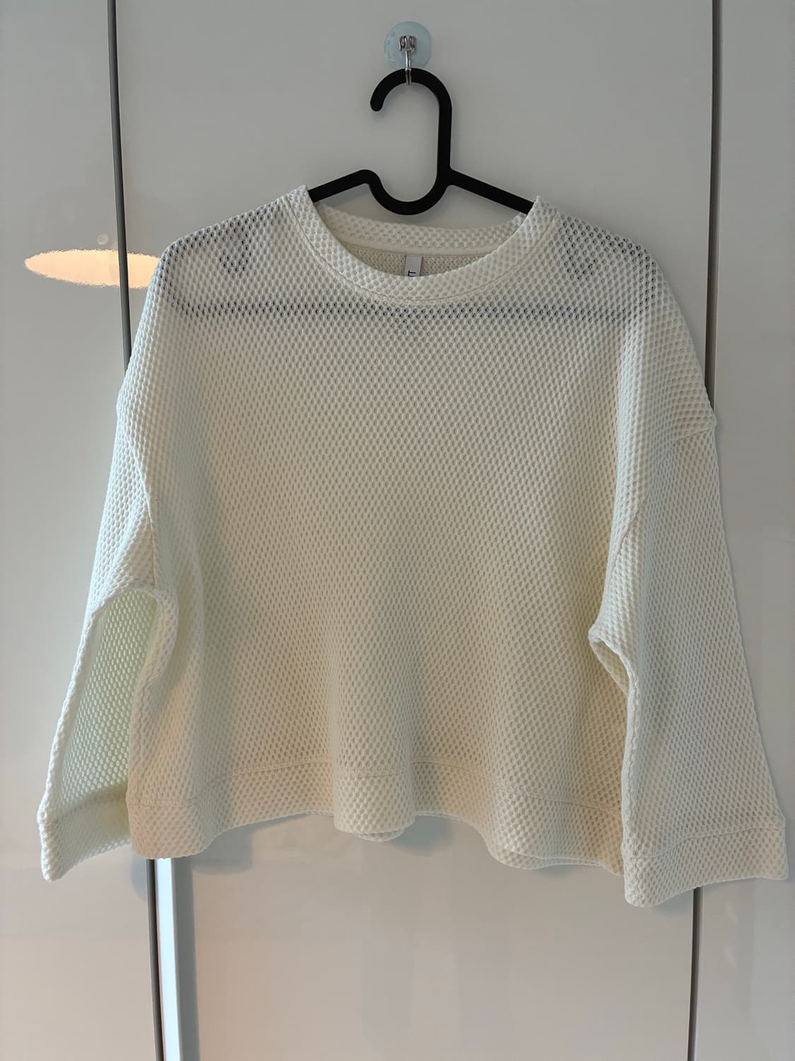 닐 바렛 메쉬 크롭 탑 상품이미지1