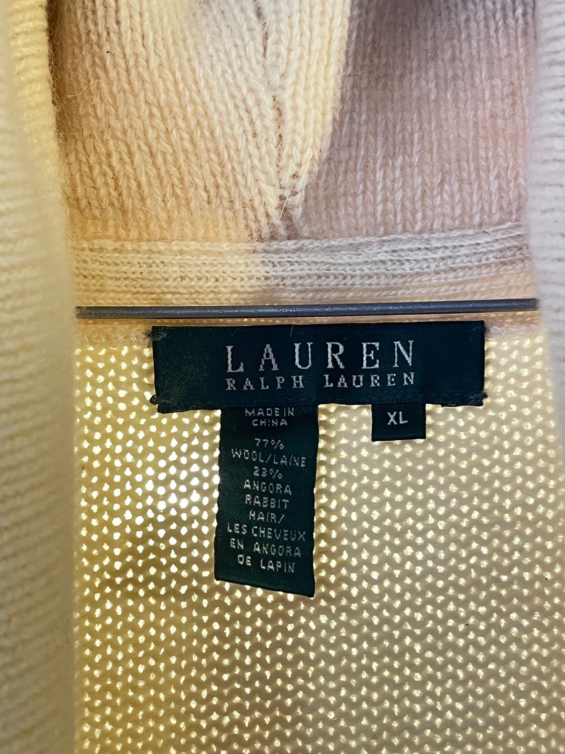 랄프로렌 울 앙고라 가디건 상품이미지2