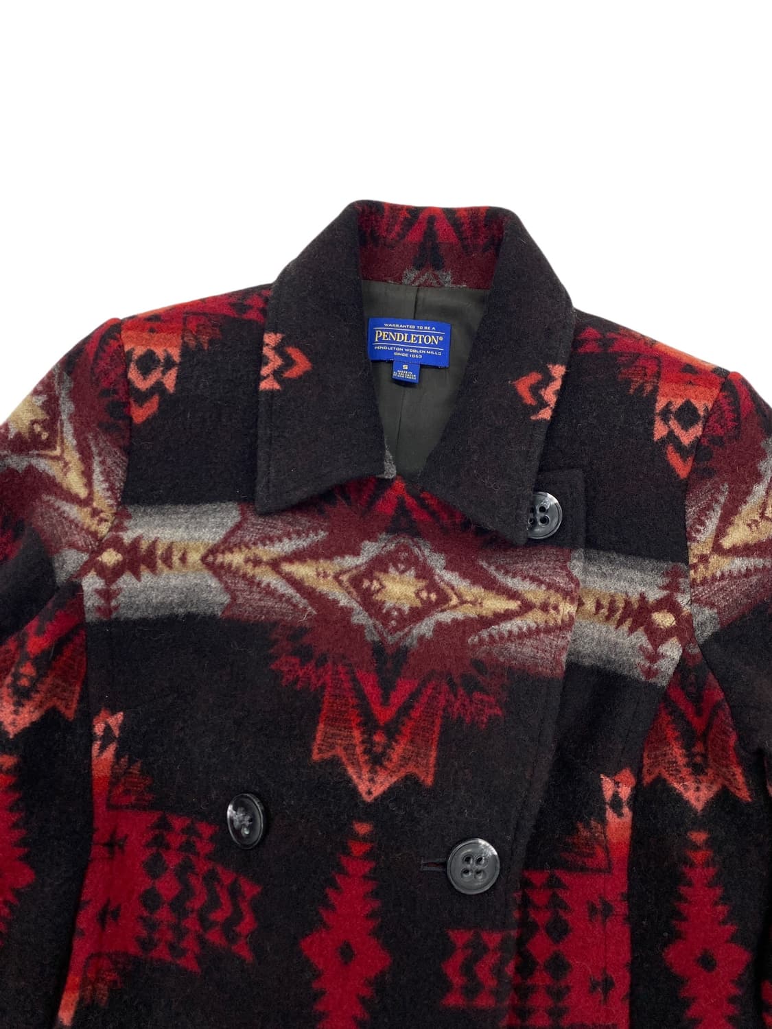 00's 펜들턴 사우스웨스턴 울 더블 코트 상품이미지3