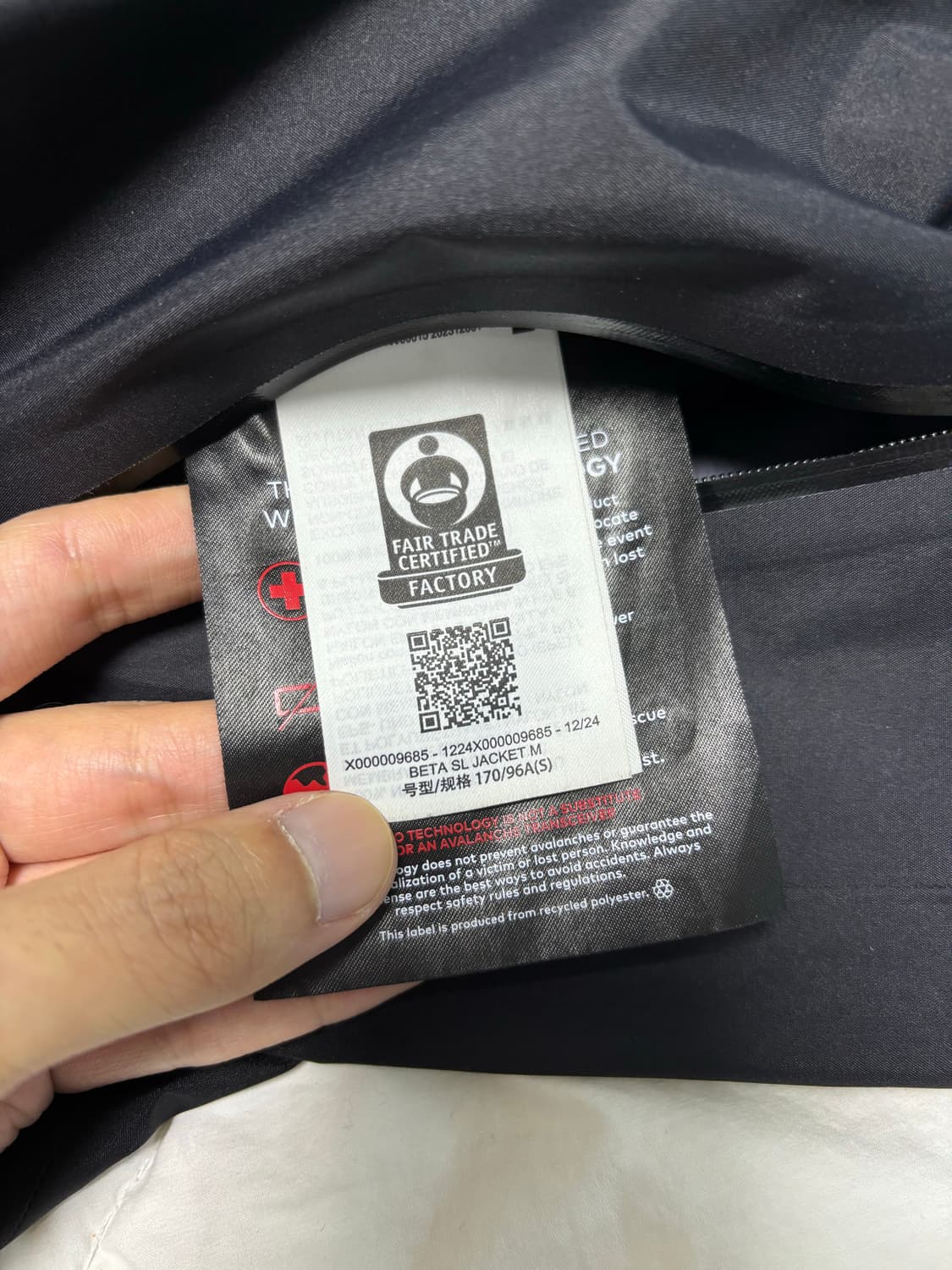 [S] 아크테릭스 베타 SL 자켓 블랙 상품이미지6