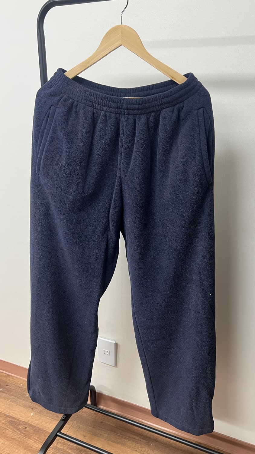 (새상품)이지갭 폴라플리스 팬츠 네이비M 상품이미지1