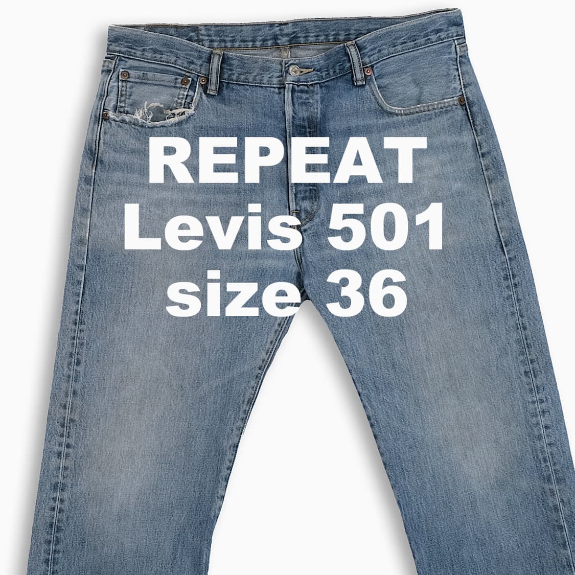 빈티지 리바이스 501 중청 36 인치 LV50136516 상품이미지1