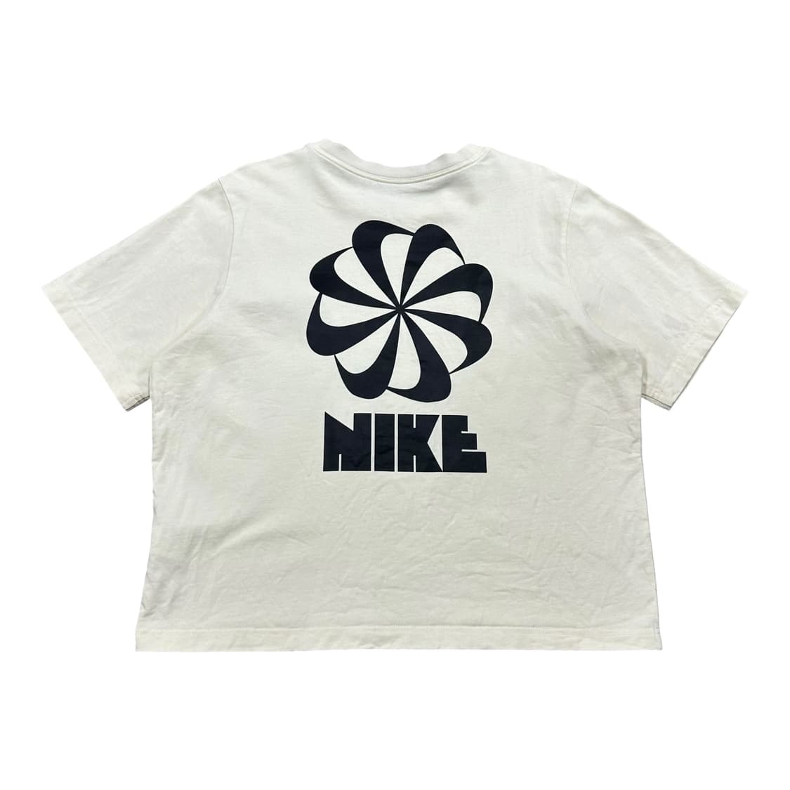 ✨ (만원 빈티지) 나이키 빅로고 세미 크롭 반팔티 상품이미지1