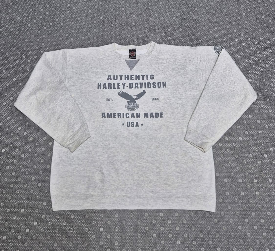 [XL] 90s US Made 할리데이비슨 스웻-322 상품이미지1