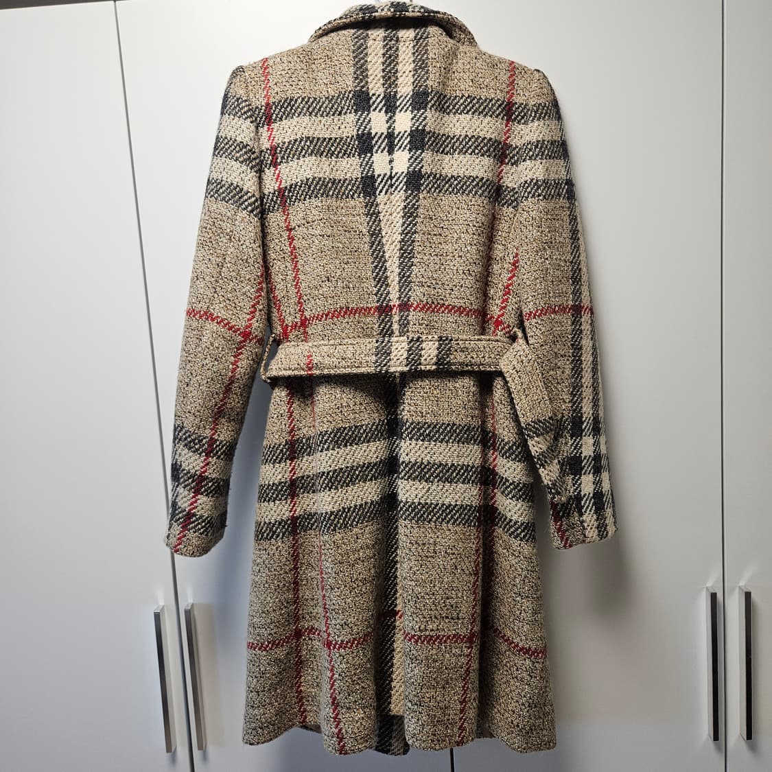 버버리 램스울 체크 코트 55 상품이미지6
